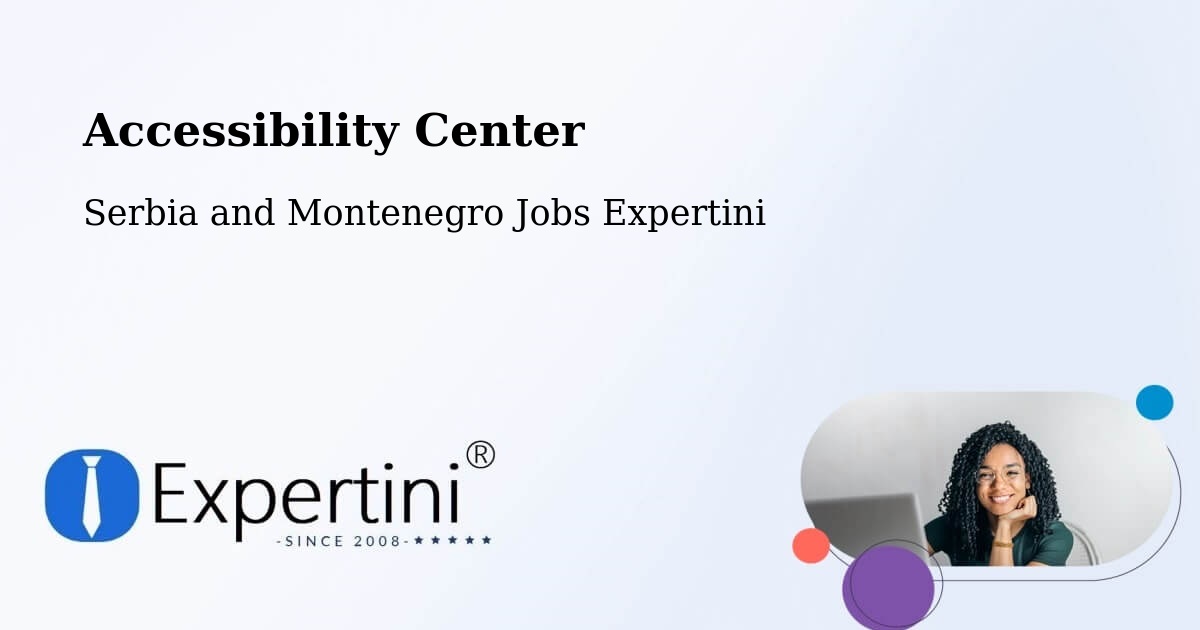 Accessibility Statement – Vineland - Serbia and Montenegro Jobs Expertini