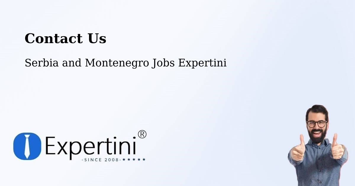 Contact Expertini – Vineland - Serbia and Montenegro Jobs Expertini