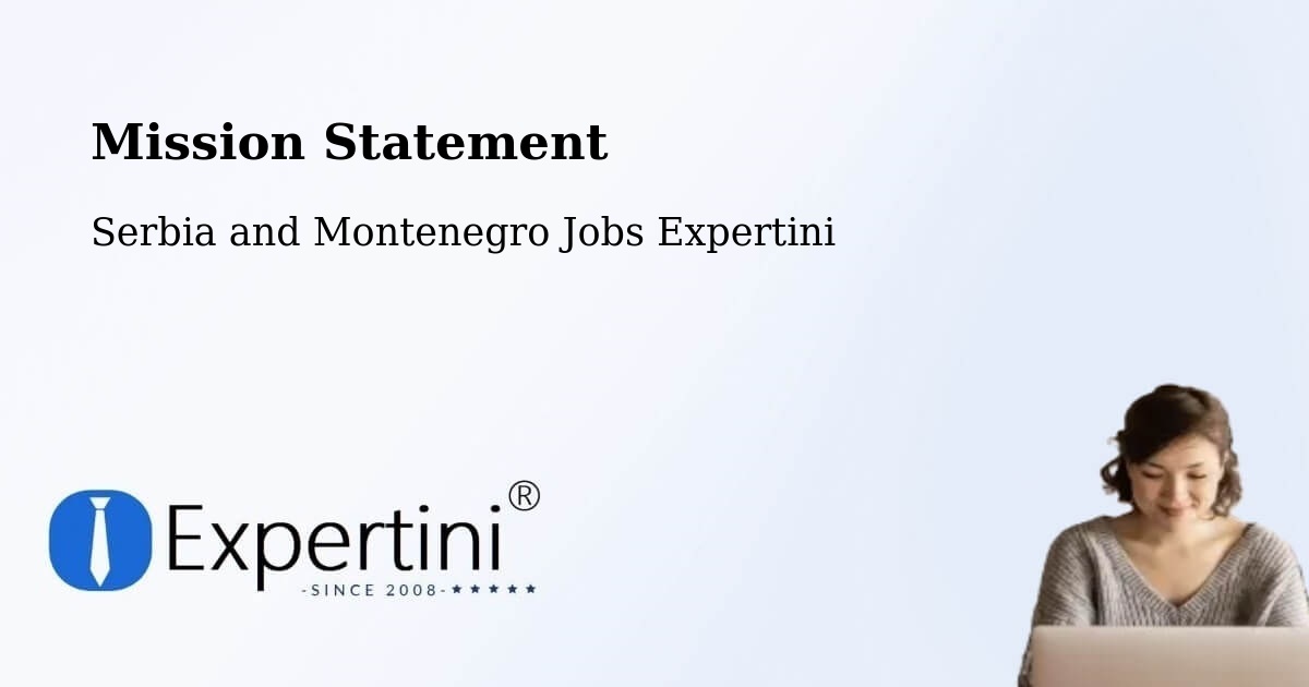 Corporate Mission – Vineland - Serbia and Montenegro Jobs Expertini