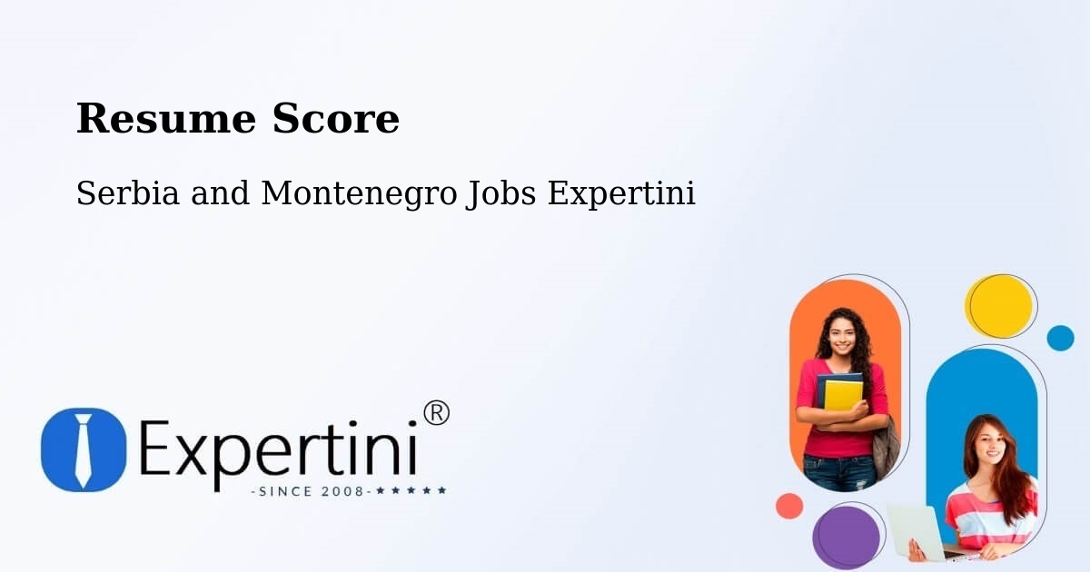 Resume Score & Job Description Match Tool – Vineland - Serbia and Montenegro Jobs Expertini