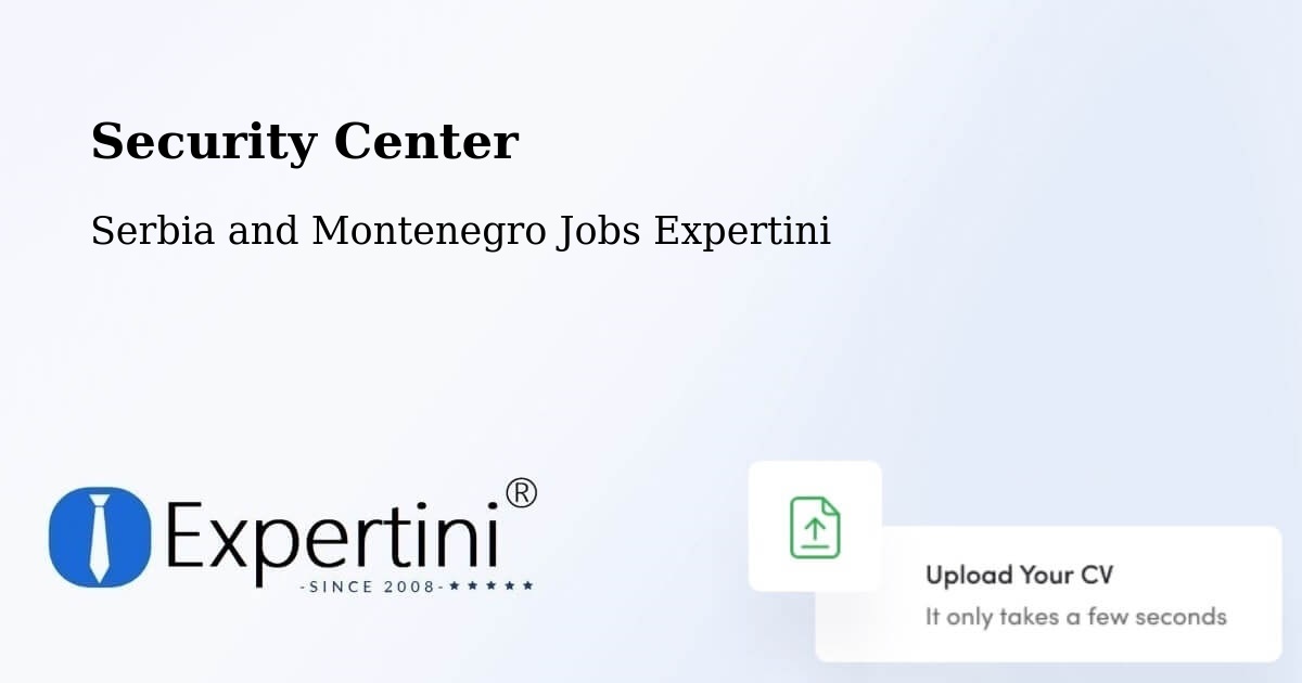 Security & Compliance – Vineland - Serbia and Montenegro Jobs Expertini