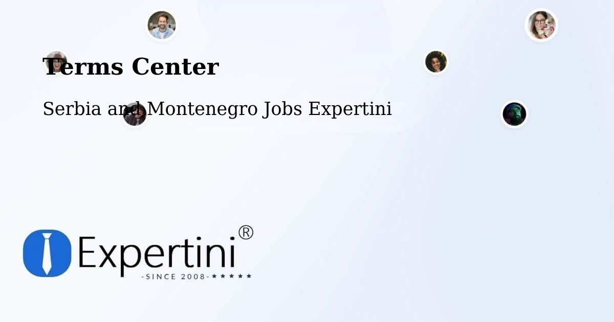 Terms of Service – Vineland - Serbia and Montenegro Jobs Expertini